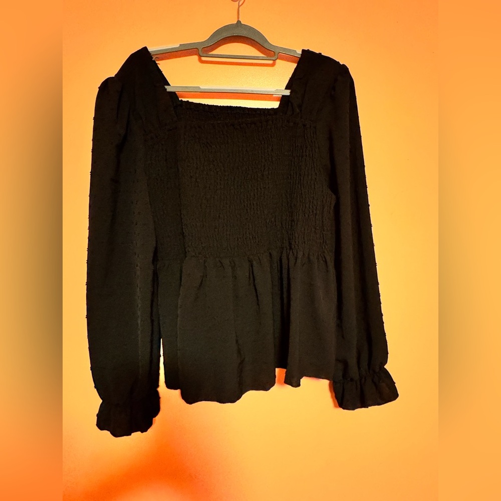 Elegant Black Women's Top